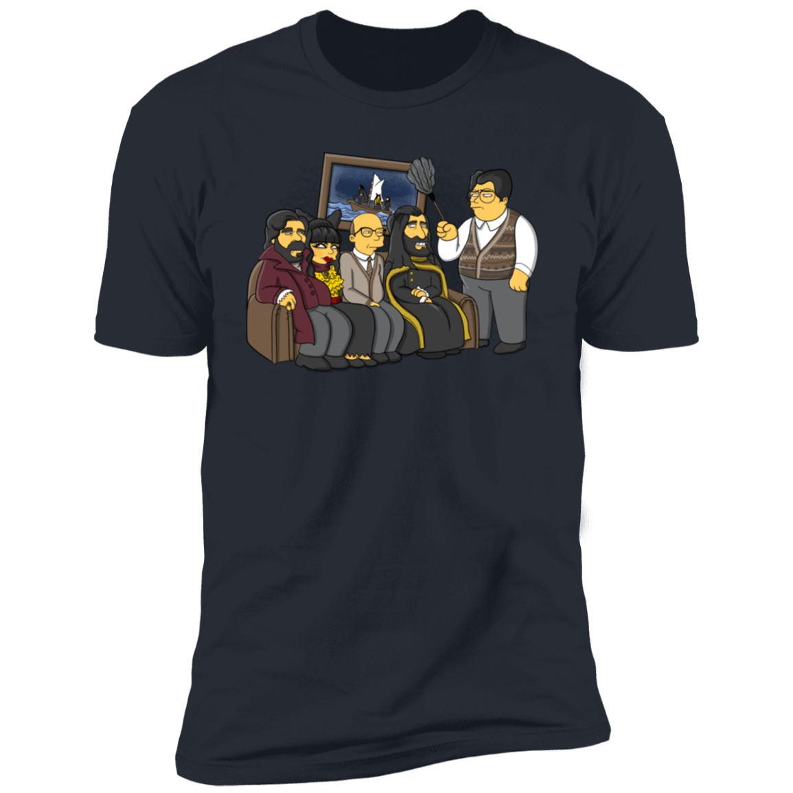 T-Shirts Indigo / S Family photo...but not you Guillermo Men's Premium T-Shirt