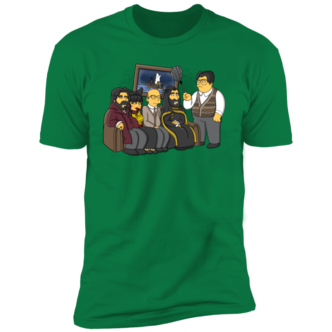 T-Shirts Kelly Green / S Family photo...but not you Guillermo Men's Premium T-Shirt