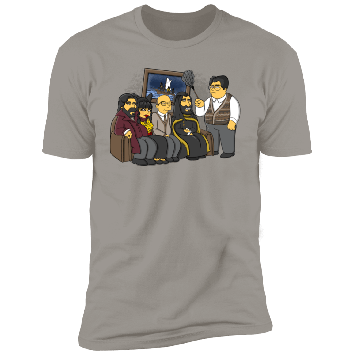 T-Shirts Light Grey / S Family photo...but not you Guillermo Men's Premium T-Shirt