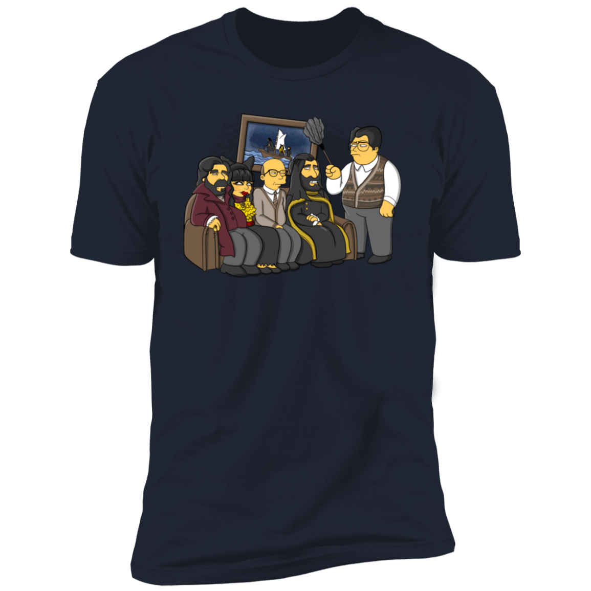 T-Shirts Midnight Navy / S Family photo...but not you Guillermo Men's Premium T-Shirt