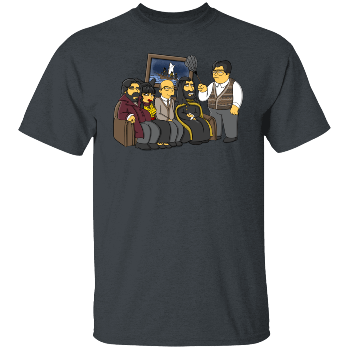 T-Shirts Dark Heather / S Family photo...but not you Guillermo T-Shirt