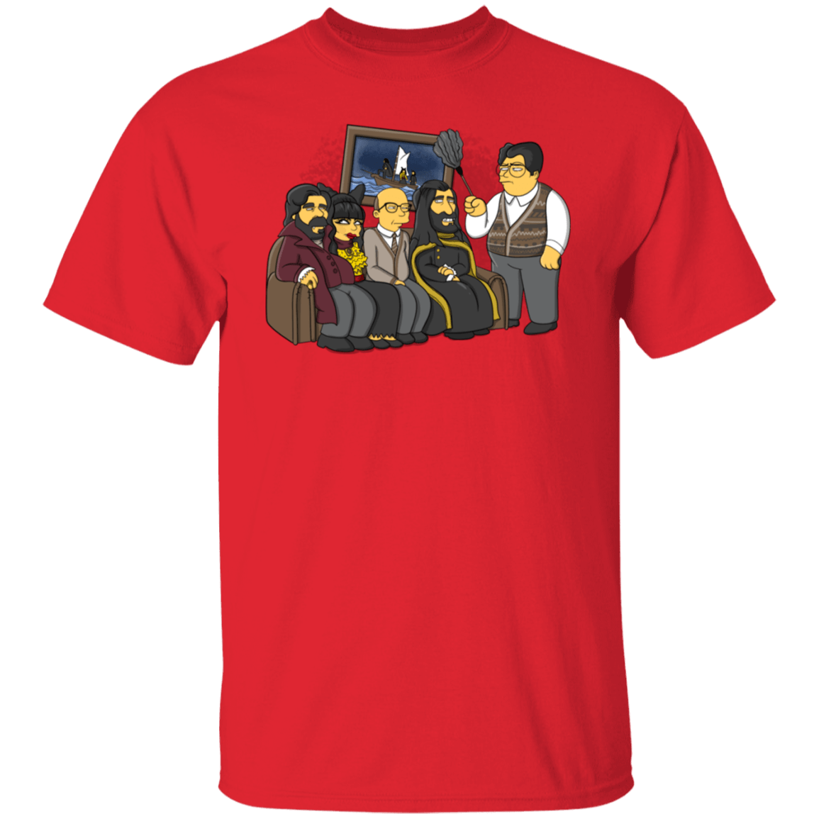 T-Shirts Red / S Family photo...but not you Guillermo T-Shirt