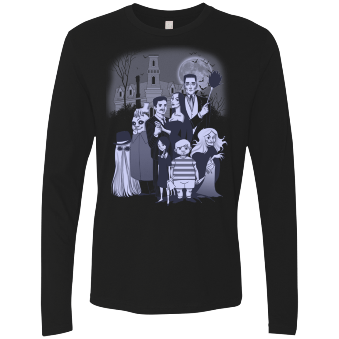 T-Shirts Black / Small Family Portrait Men's Premium Long Sleeve