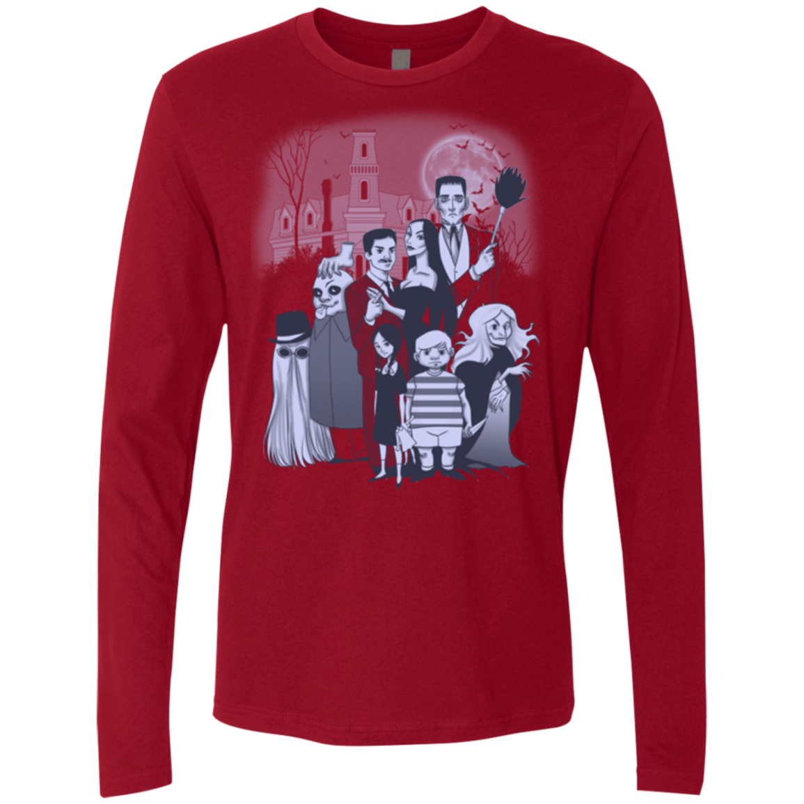 T-Shirts Cardinal / Small Family Portrait Men's Premium Long Sleeve
