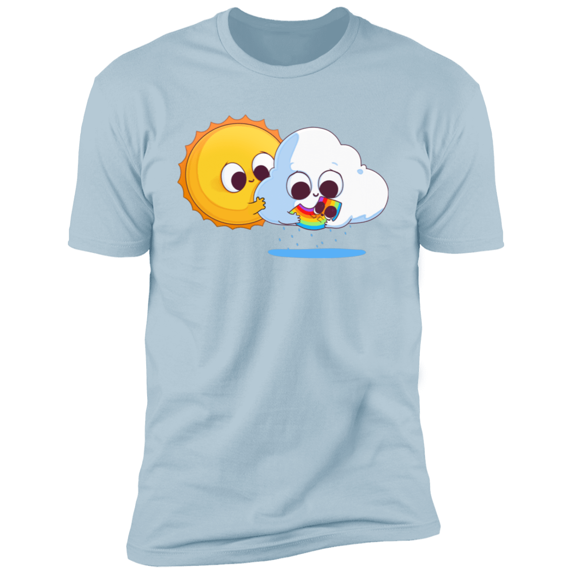 T-Shirts Light Blue / S Family Portrait Men's Premium T-Shirt