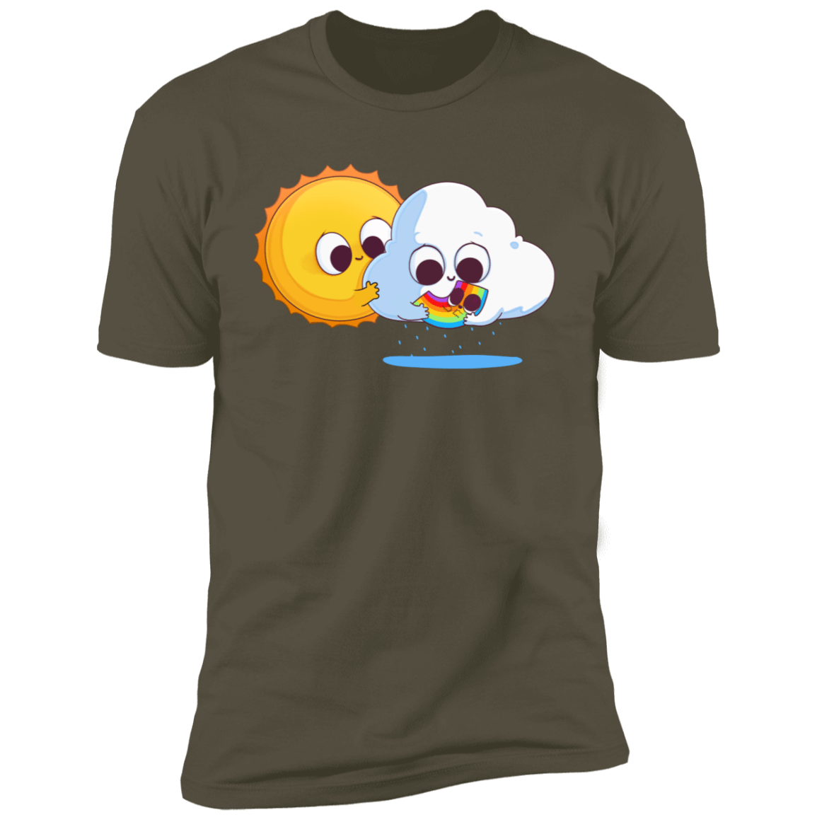 T-Shirts Military Green / S Family Portrait Men's Premium T-Shirt