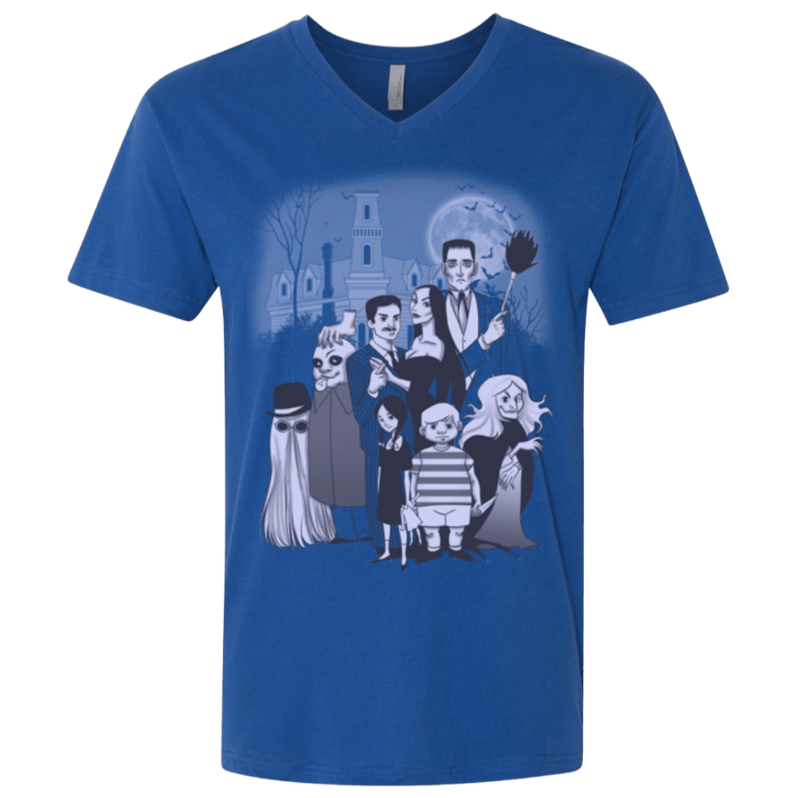 T-Shirts Royal / X-Small Family Portrait Men's Premium V-Neck