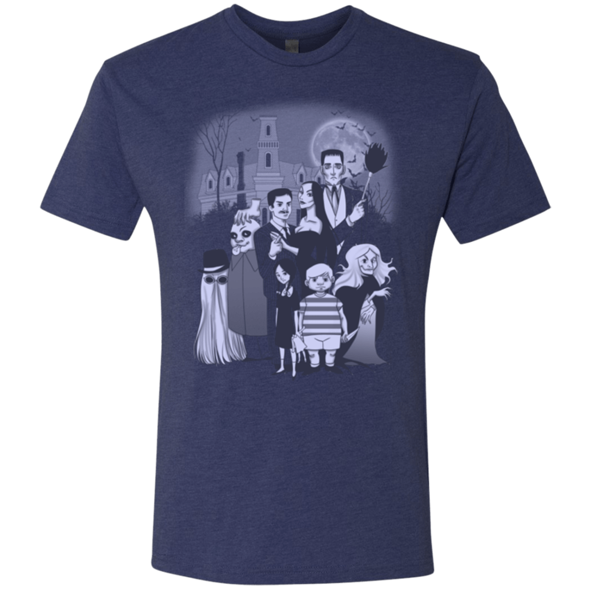 T-Shirts Vintage Navy / Small Family Portrait Men's Triblend T-Shirt