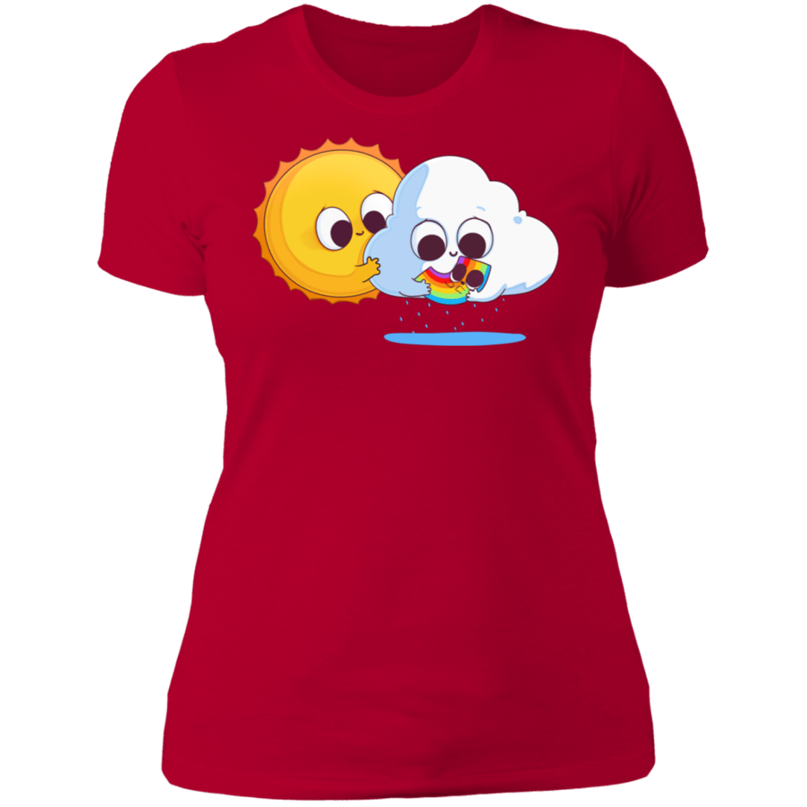 T-Shirts Red / S Family Portrait Women's Premium T-Shirt