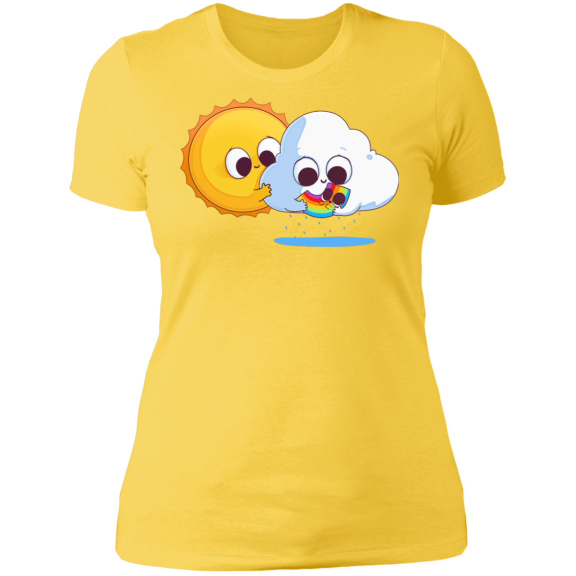 T-Shirts Vibrant Yellow / S Family Portrait Women's Premium T-Shirt