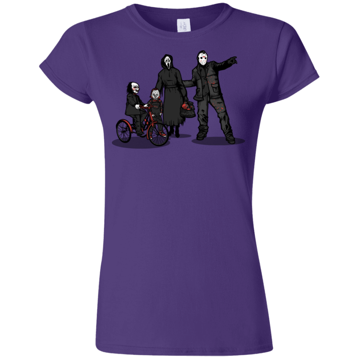 T-Shirts Purple / S Family Values Junior Slimmer-Fit T-Shirt