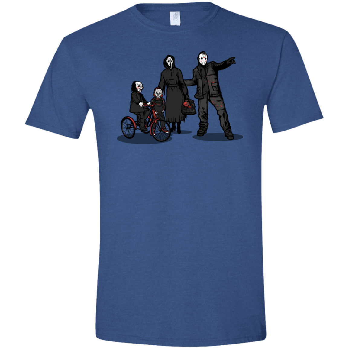 T-Shirts Heather Royal / X-Small Family Values Men's Semi-Fitted Softstyle