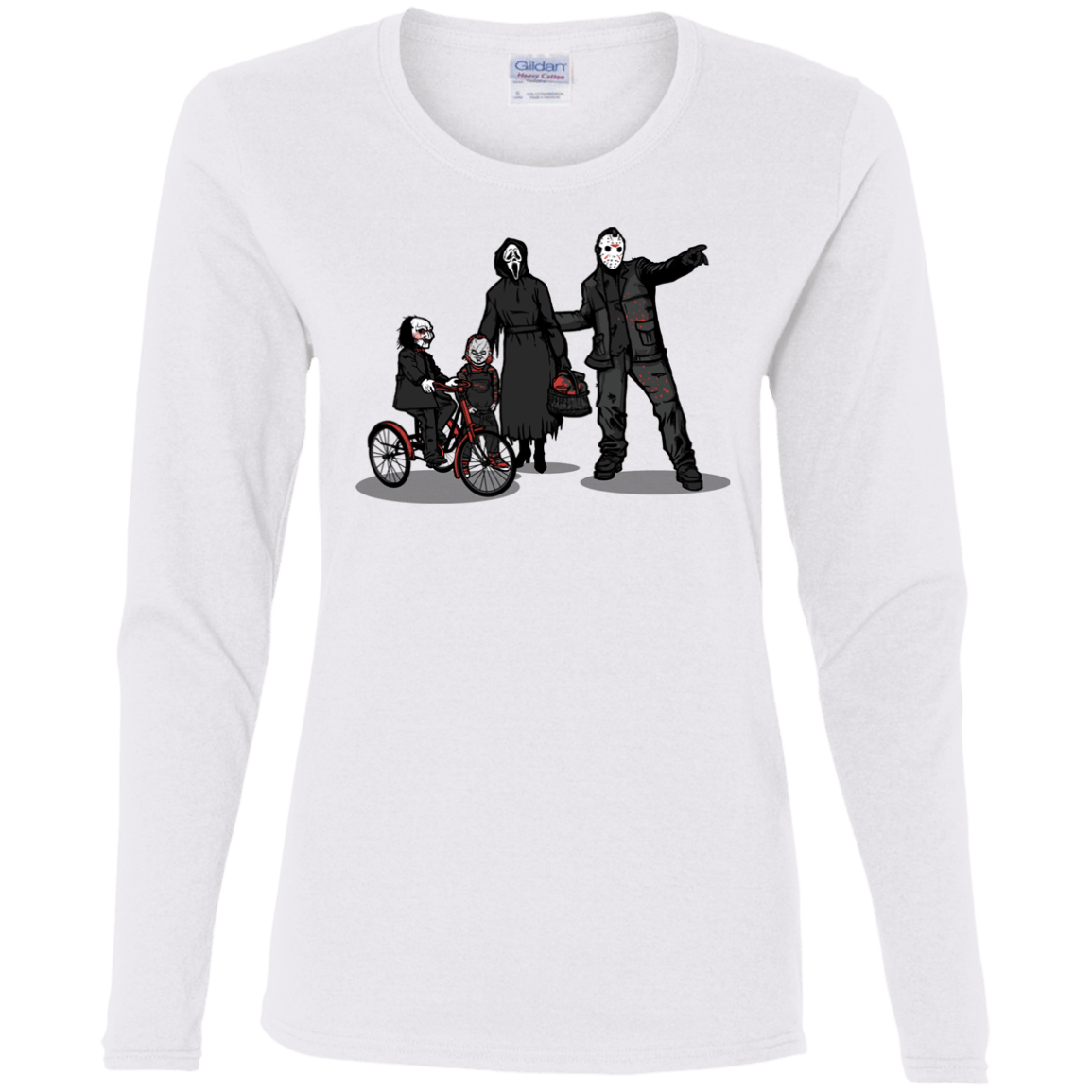 T-Shirts White / S Family Values Women's Long Sleeve T-Shirt