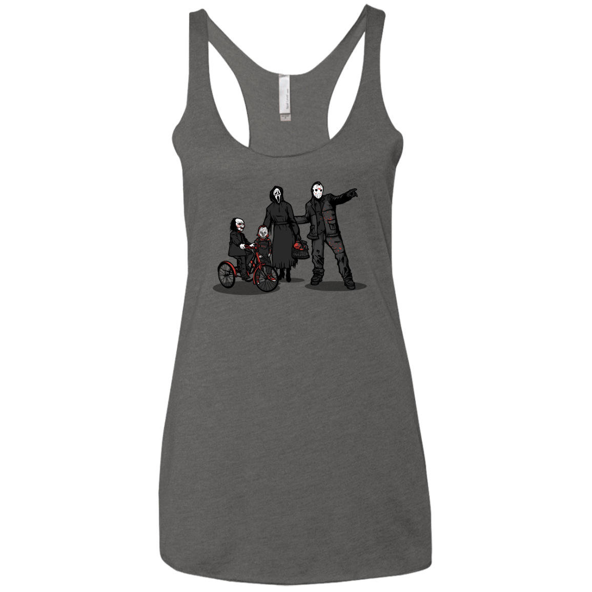 T-Shirts Premium Heather / X-Small Family Values Women's Triblend Racerback Tank