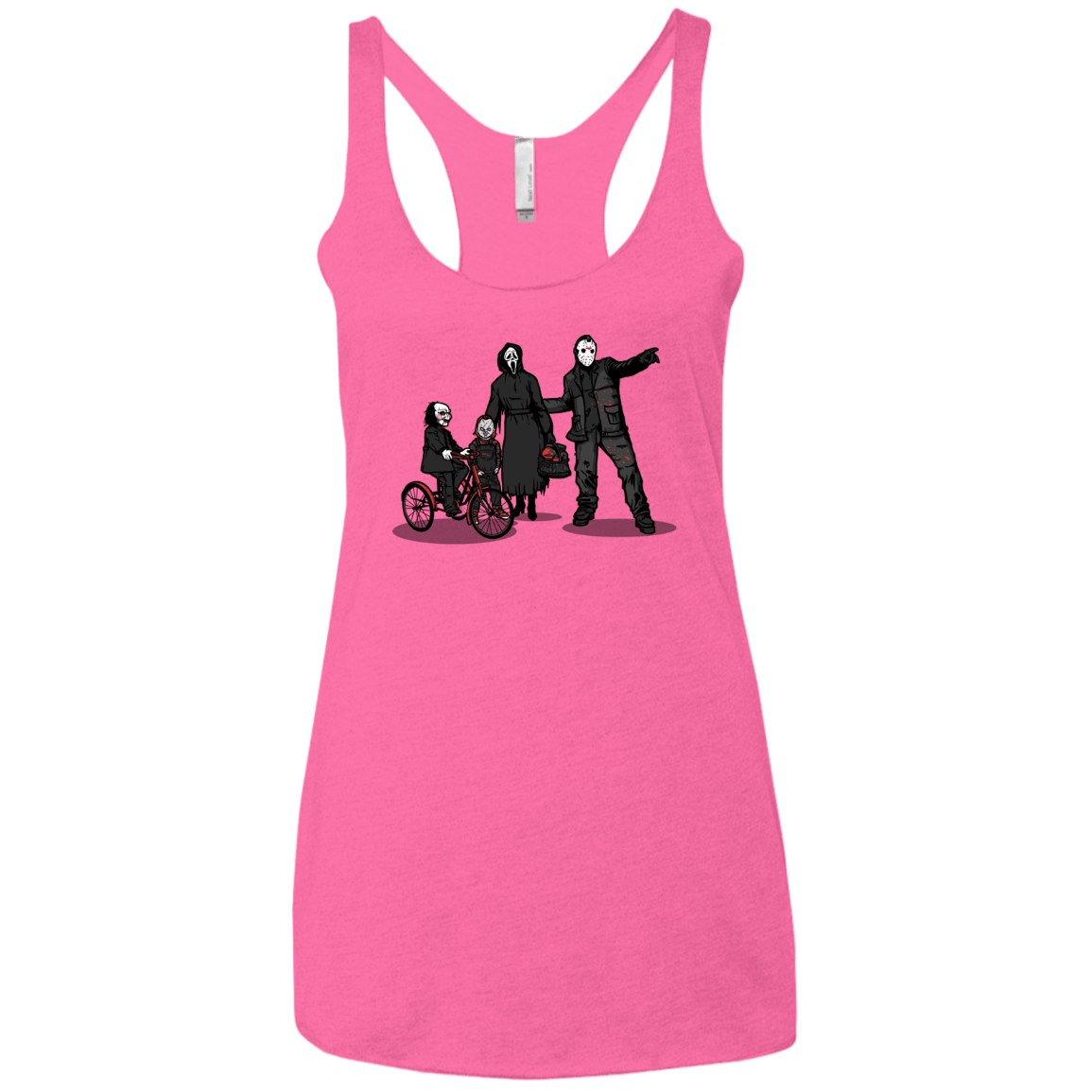 T-Shirts Vintage Pink / X-Small Family Values Women's Triblend Racerback Tank