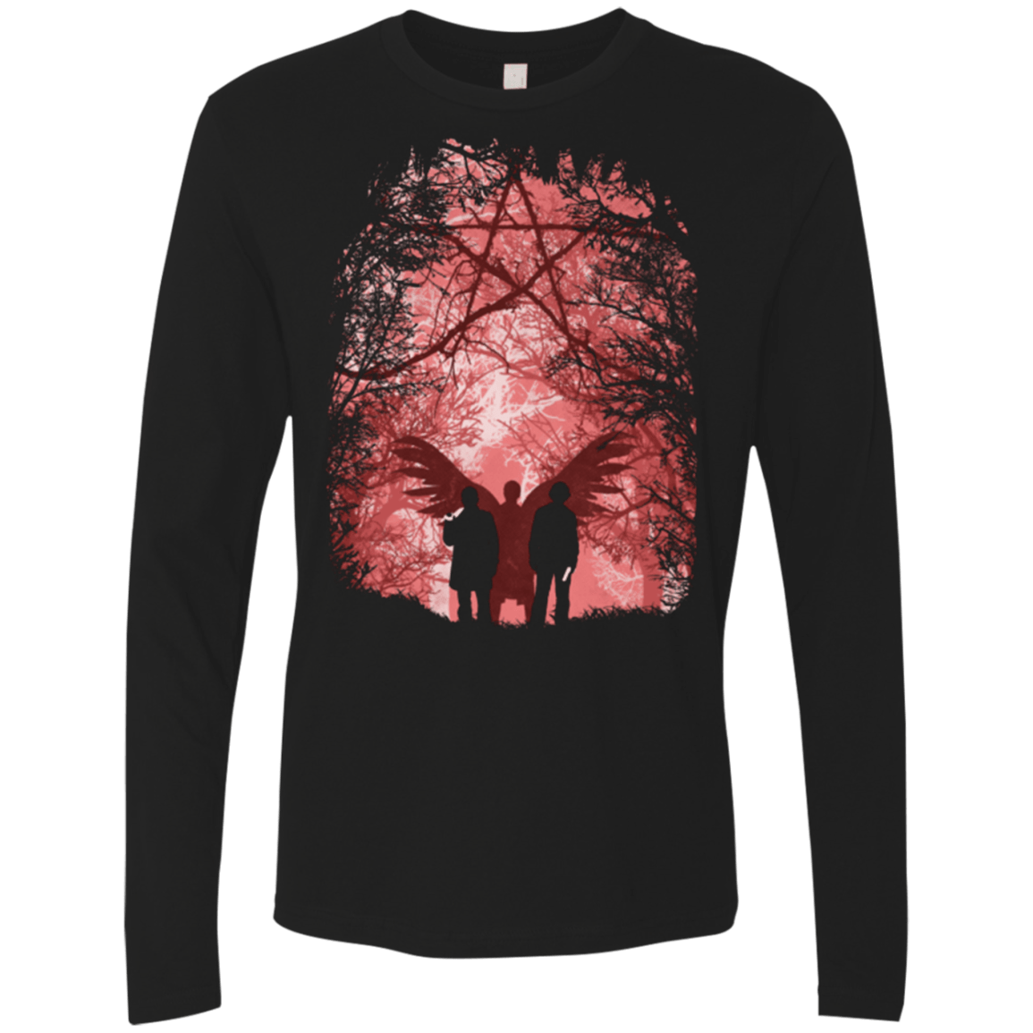 T-Shirts Black / Small Famous Hunters Men's Premium Long Sleeve