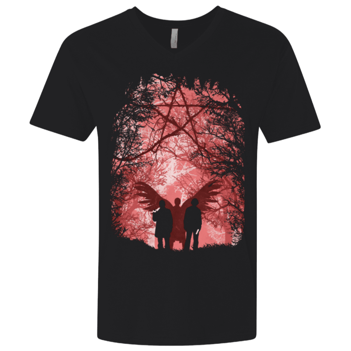 T-Shirts Black / X-Small Famous Hunters Men's Premium V-Neck
