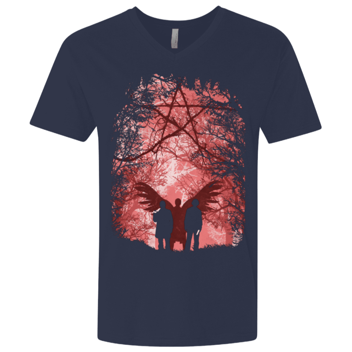 T-Shirts Midnight Navy / X-Small Famous Hunters Men's Premium V-Neck