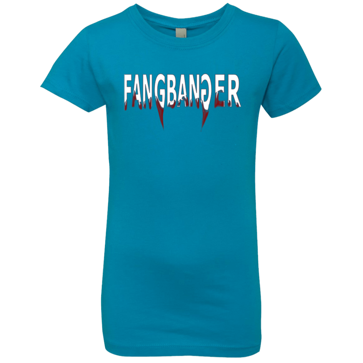 T-Shirts Turquoise / YXS Fangbanger Girls Premium T-Shirt