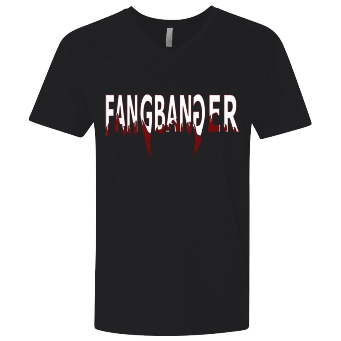 T-Shirts Black / X-Small Fangbanger Men's Premium V-Neck