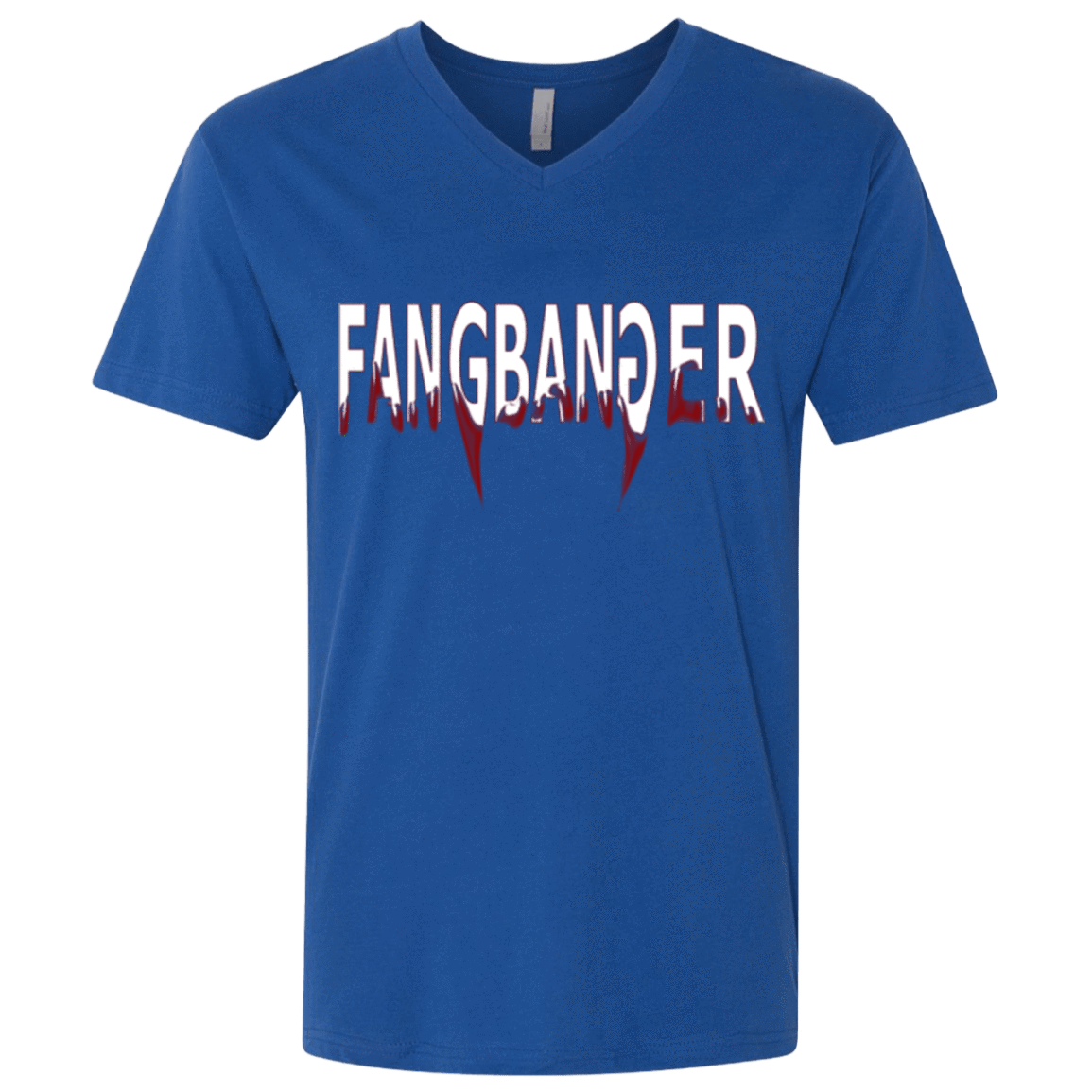 T-Shirts Royal / X-Small Fangbanger Men's Premium V-Neck
