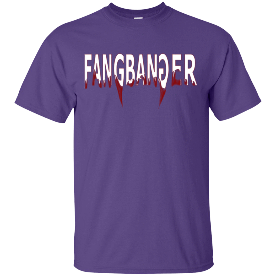 T-Shirts Purple / Small Fangbanger T-Shirt