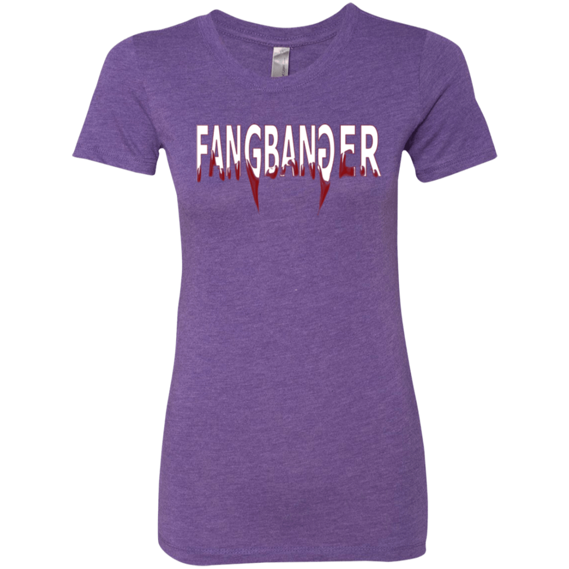 T-Shirts Purple Rush / Small Fangbanger Women's Triblend T-Shirt