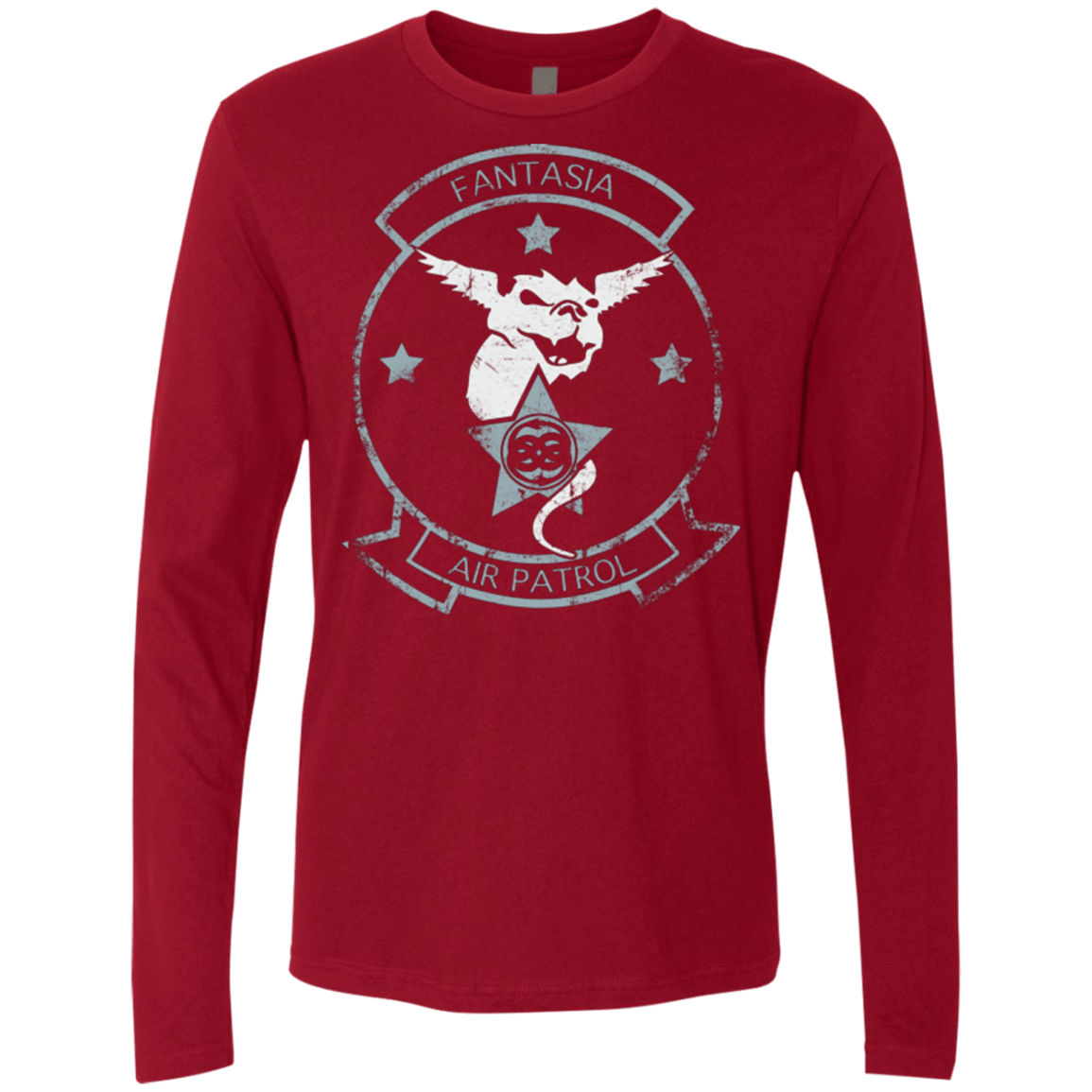 T-Shirts Cardinal / Small Fantasia Air Patrol Men's Premium Long Sleeve