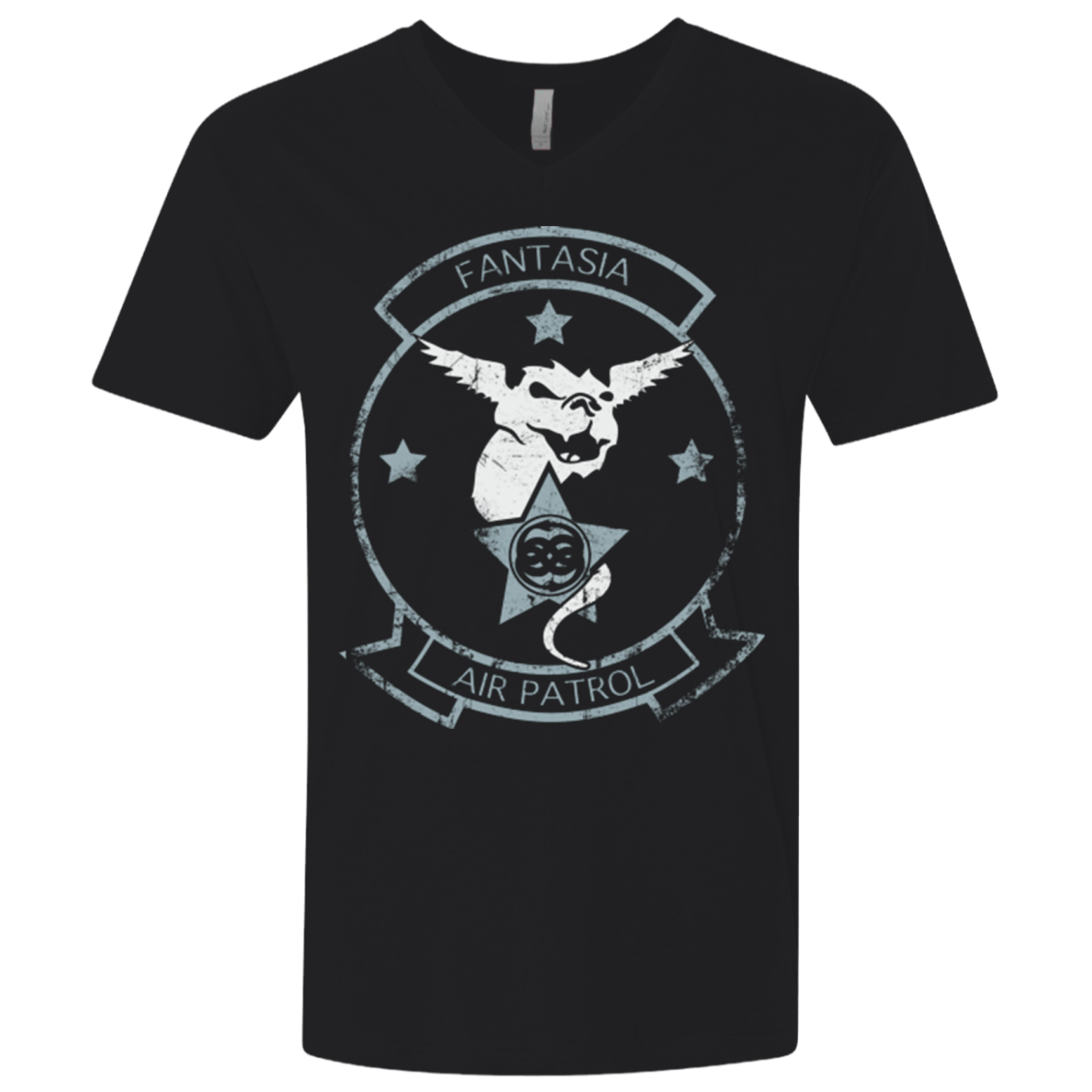T-Shirts Black / X-Small Fantasia Air Patrol Men's Premium V-Neck