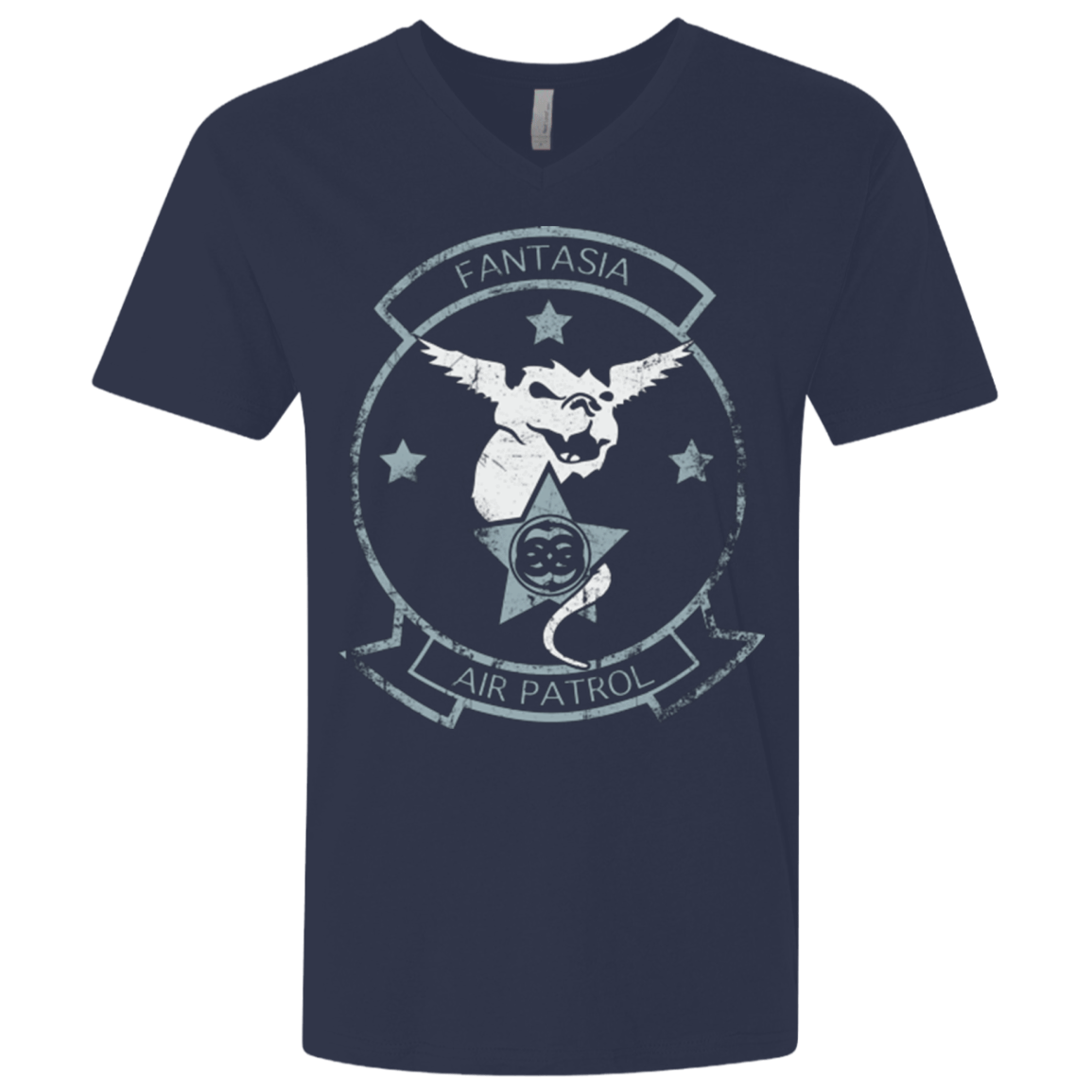 T-Shirts Midnight Navy / X-Small Fantasia Air Patrol Men's Premium V-Neck