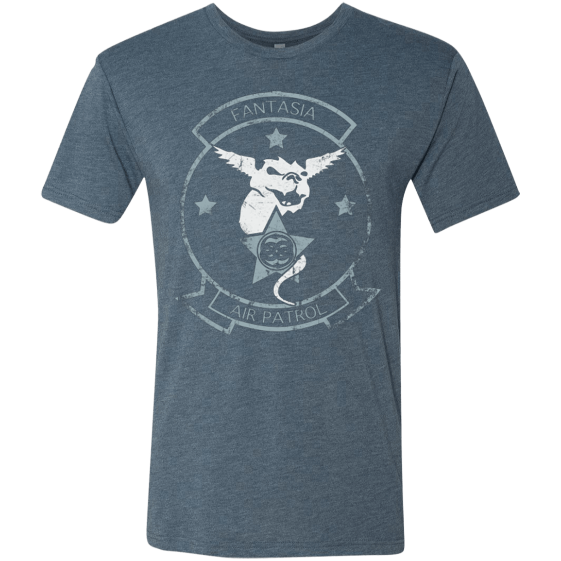 T-Shirts Indigo / Small Fantasia Air Patrol Men's Triblend T-Shirt
