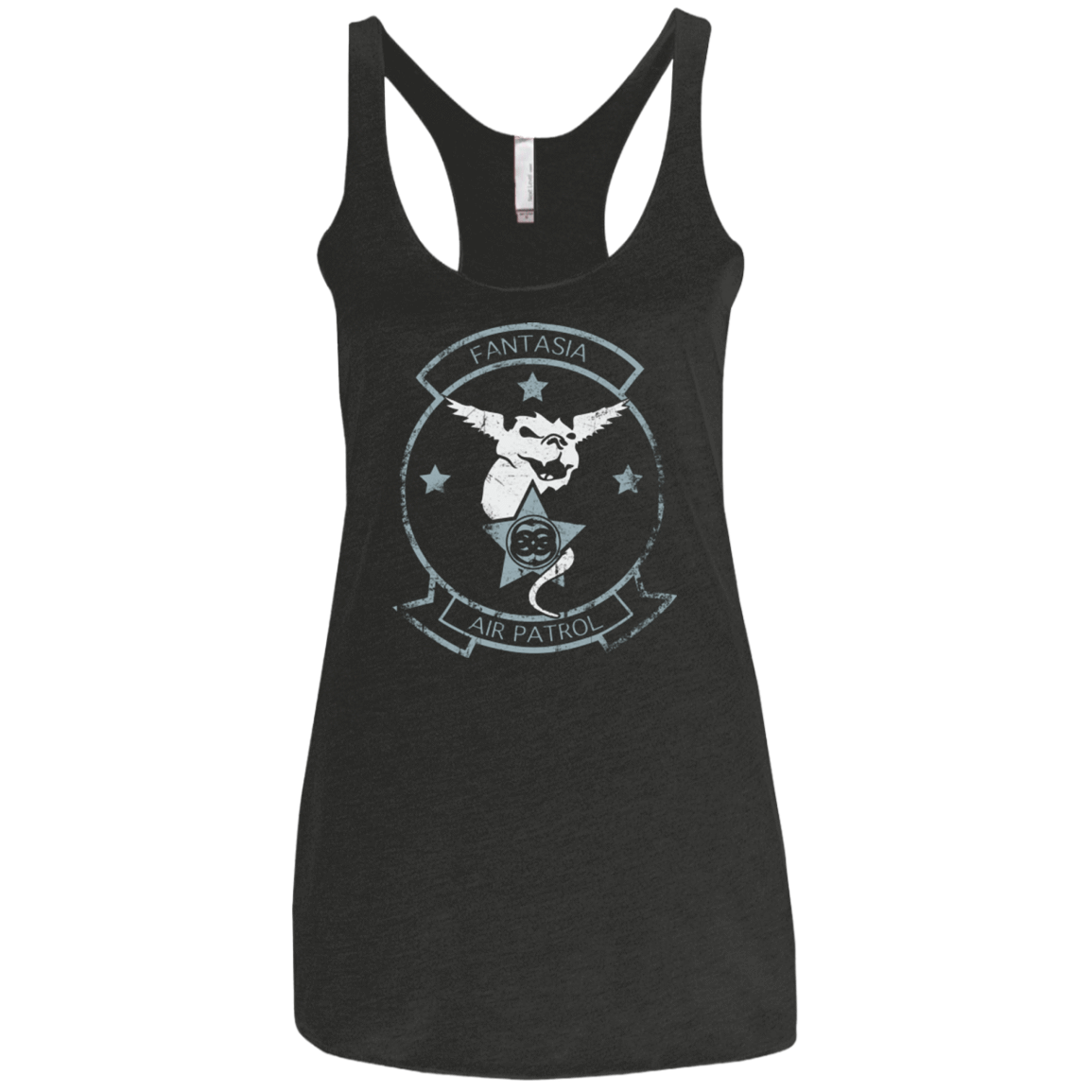 T-Shirts Vintage Black / X-Small Fantasia Air Patrol Women's Triblend Racerback Tank