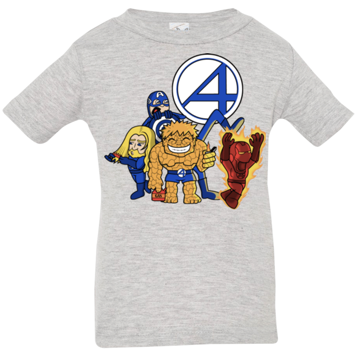 T-Shirts Heather Grey / 6 Months FANTASTIC-A Infant Premium T-Shirt