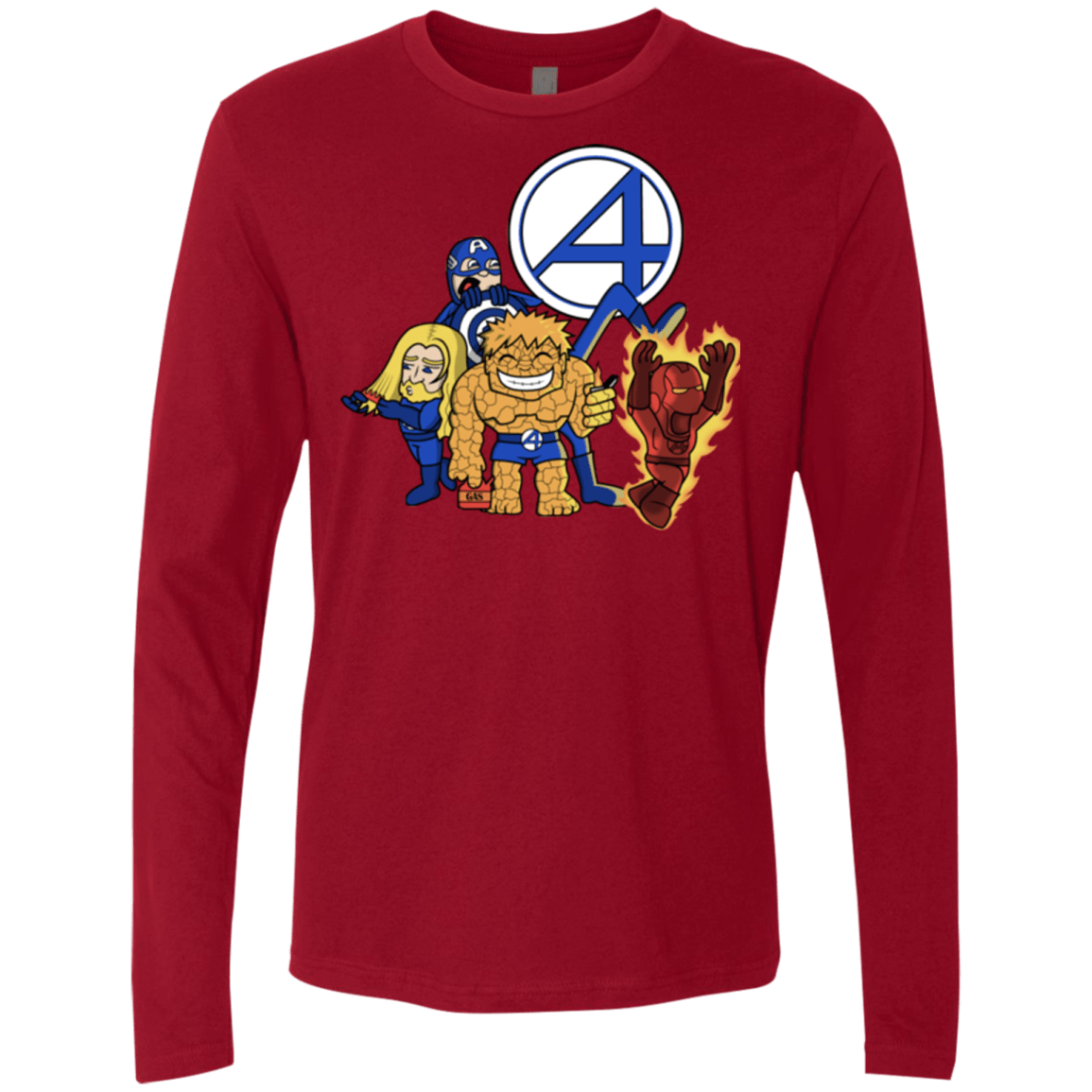 T-Shirts Cardinal / S FANTASTIC-A Men's Premium Long Sleeve
