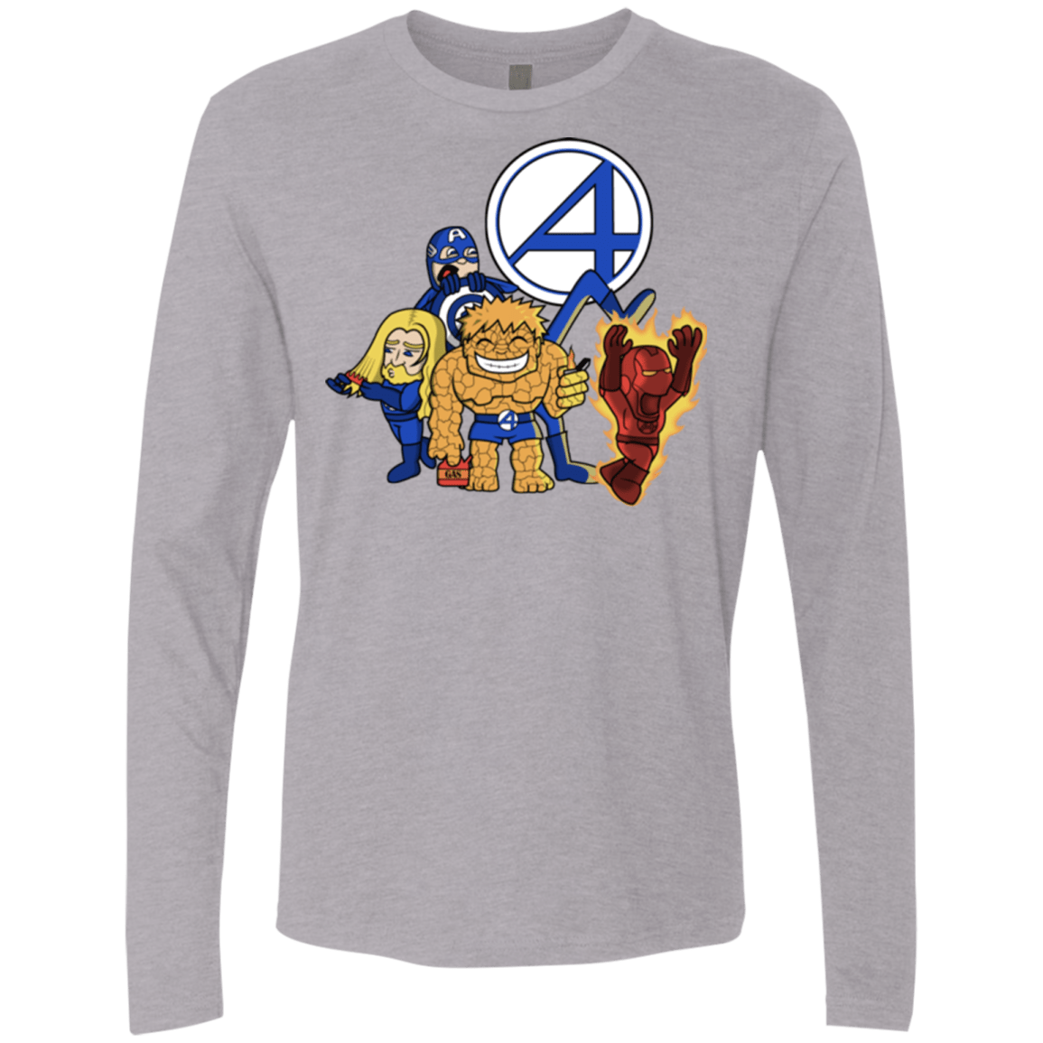 T-Shirts Heather Grey / S FANTASTIC-A Men's Premium Long Sleeve