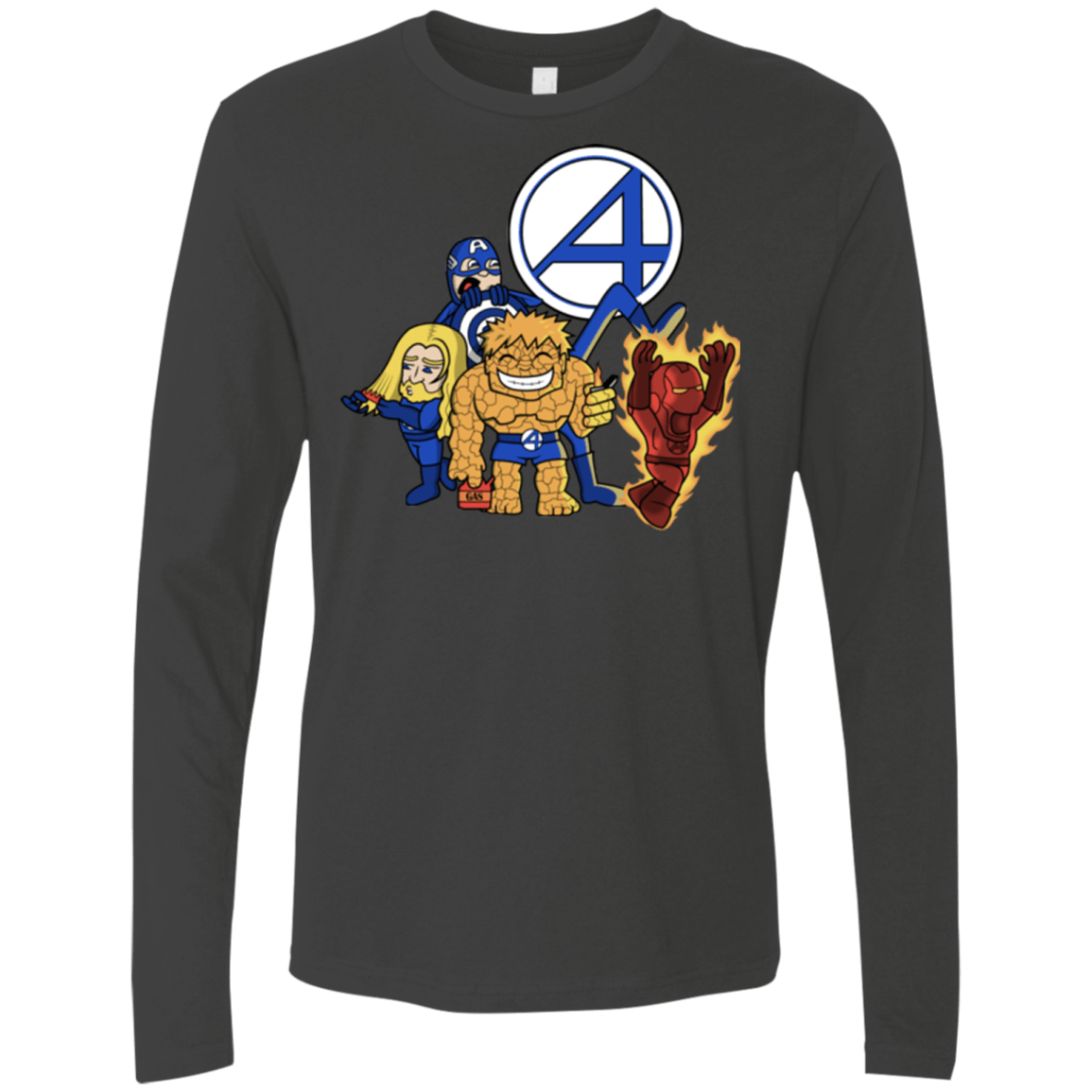 T-Shirts Heavy Metal / S FANTASTIC-A Men's Premium Long Sleeve