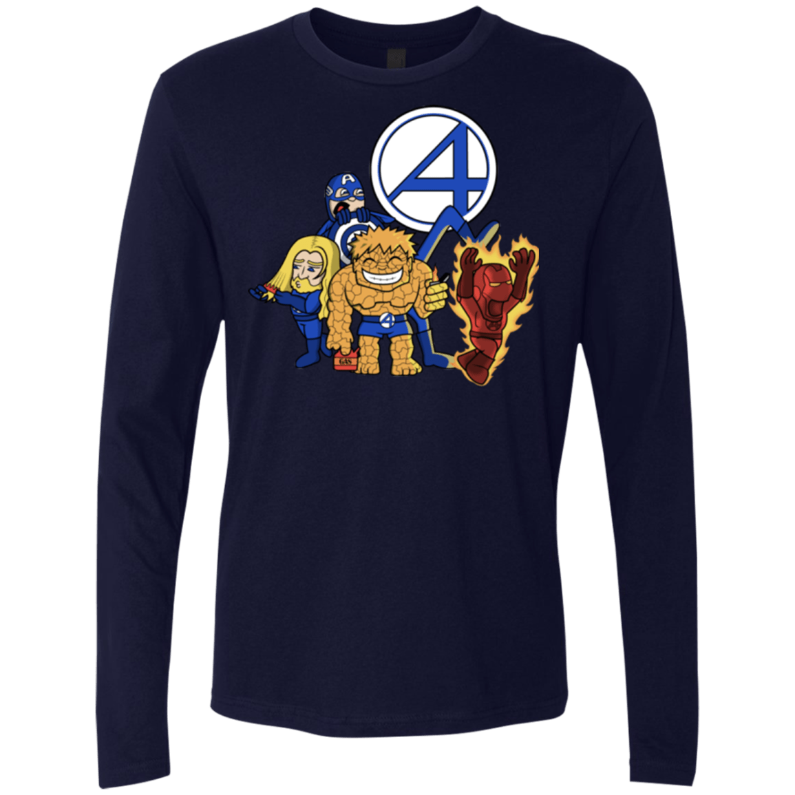 T-Shirts Midnight Navy / S FANTASTIC-A Men's Premium Long Sleeve