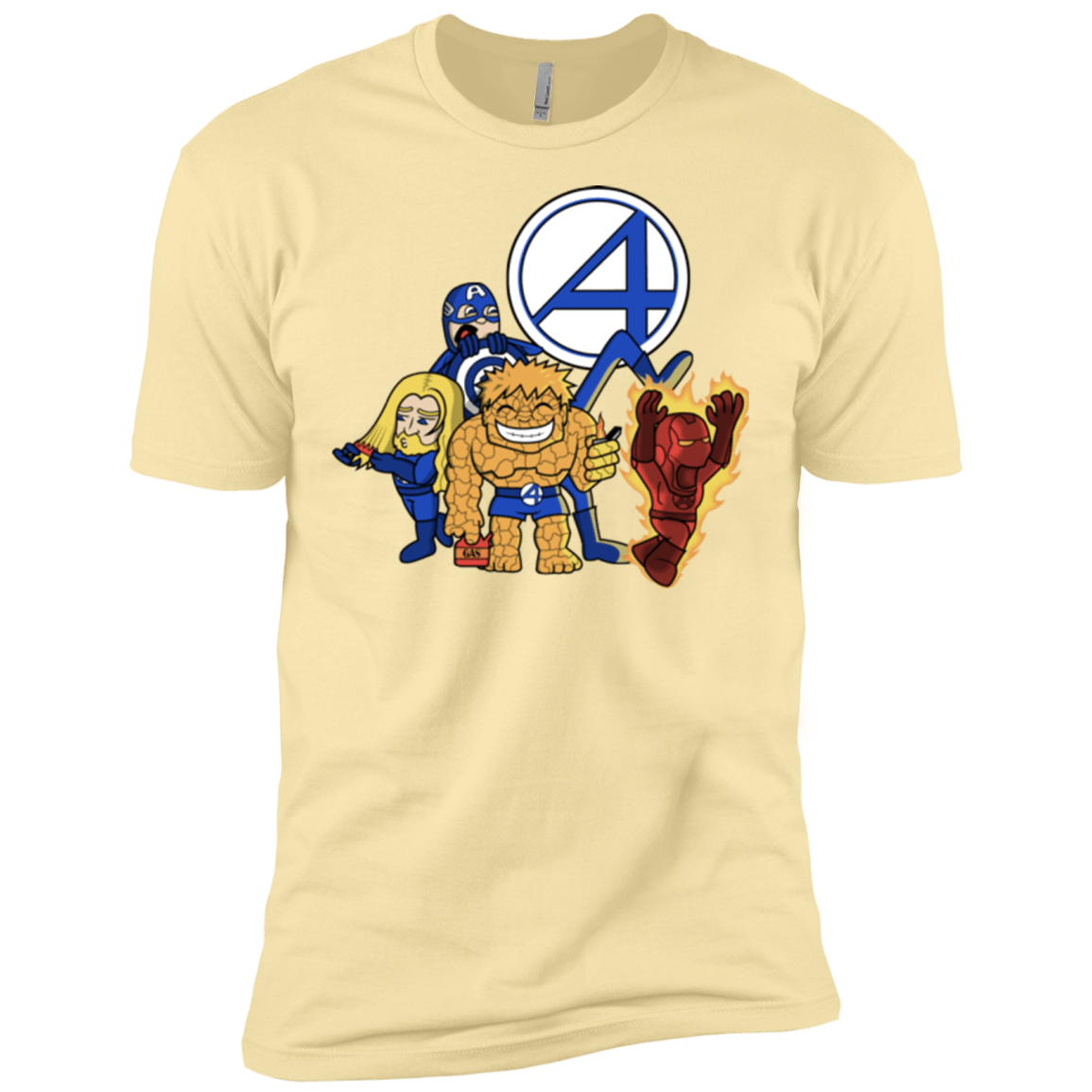 T-Shirts Banana Cream / X-Small FANTASTIC-A Men's Premium T-Shirt