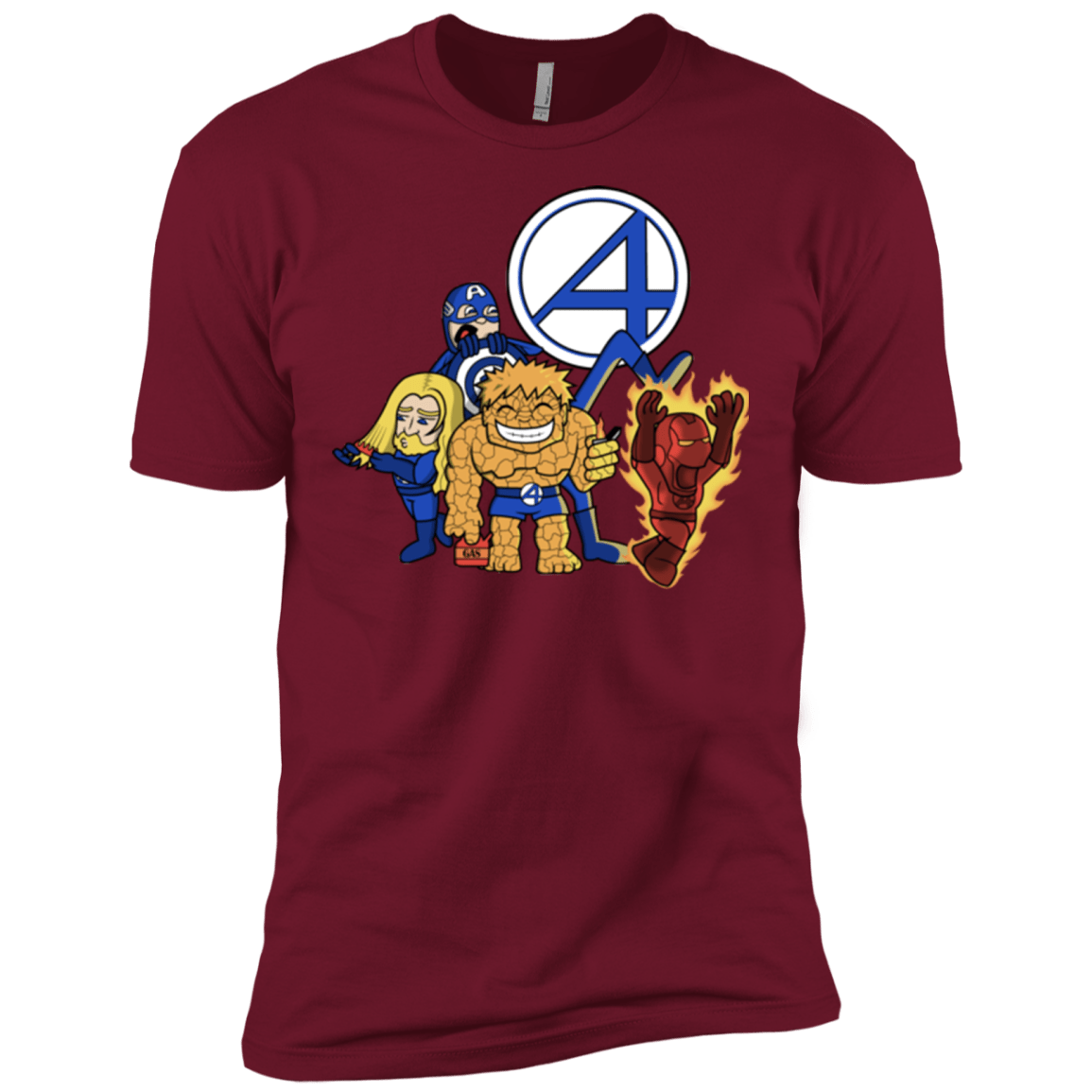 T-Shirts Cardinal / X-Small FANTASTIC-A Men's Premium T-Shirt