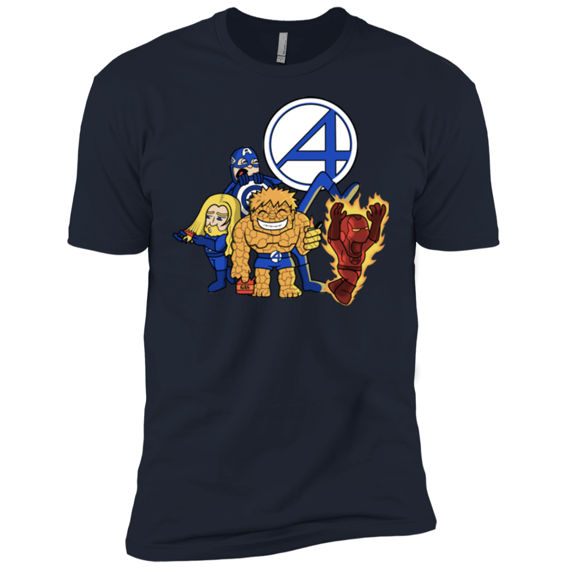 T-Shirts Midnight Navy / X-Small FANTASTIC-A Men's Premium T-Shirt