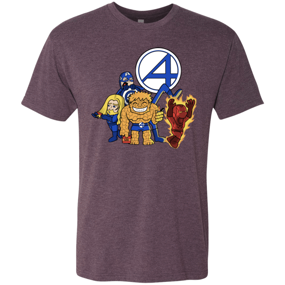 T-Shirts Vintage Purple / S FANTASTIC-A Men's Triblend T-Shirt