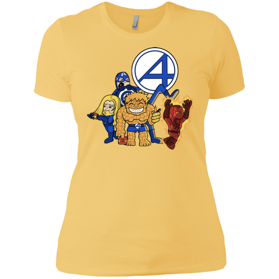 T-Shirts Banana Cream/ / X-Small FANTASTIC-A Women's Premium T-Shirt