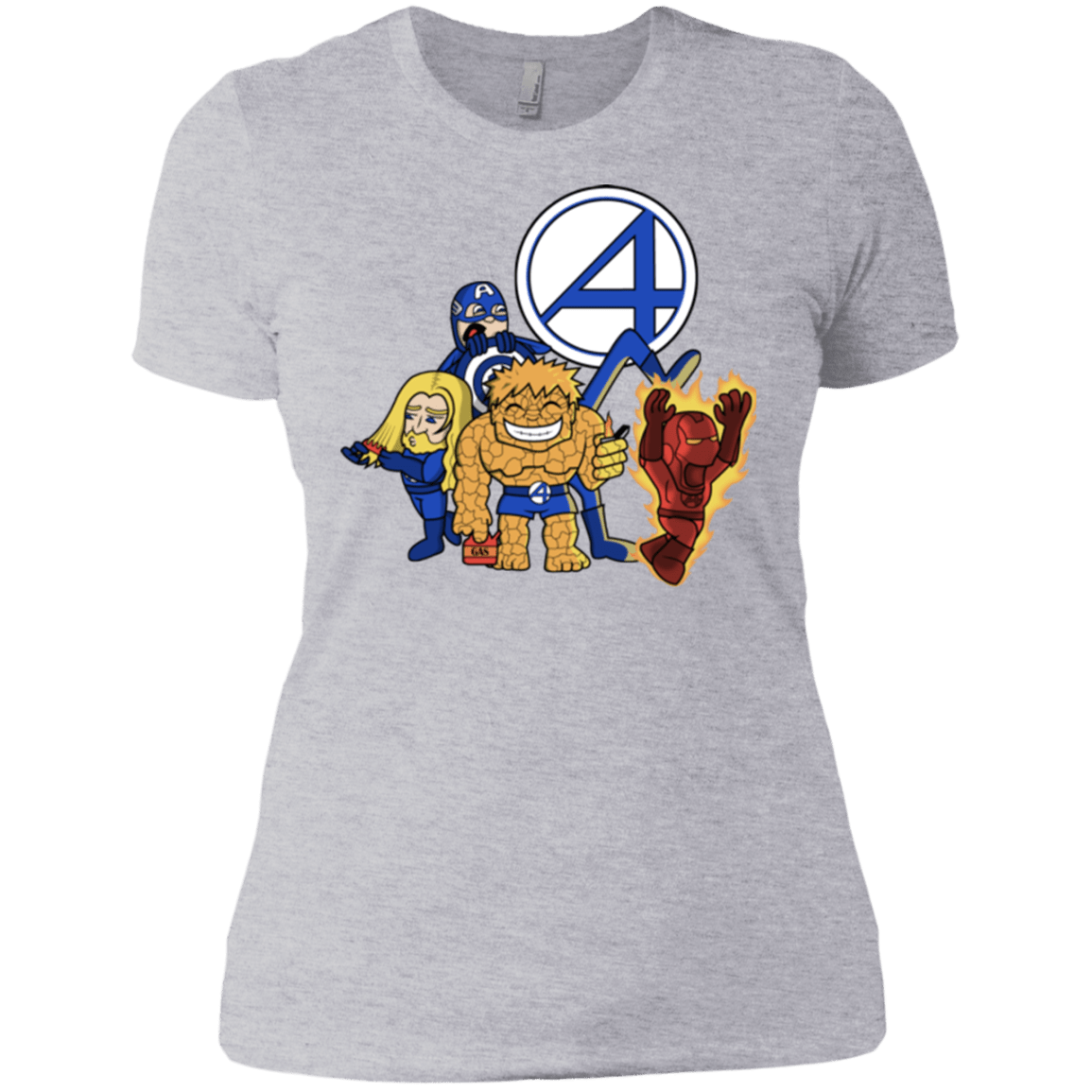 T-Shirts Heather Grey / X-Small FANTASTIC-A Women's Premium T-Shirt