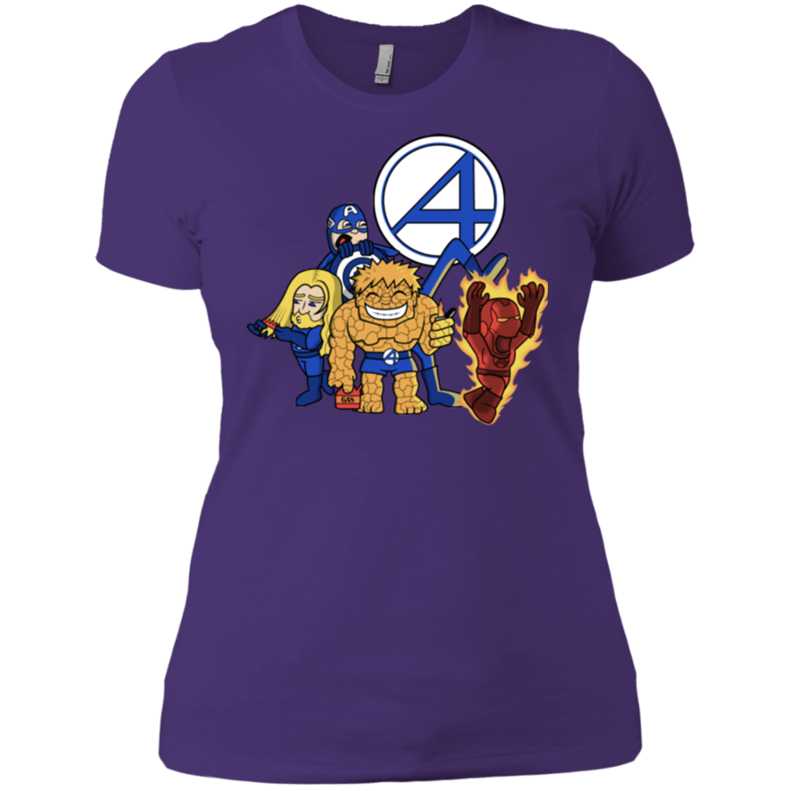 T-Shirts Purple Rush/ / X-Small FANTASTIC-A Women's Premium T-Shirt