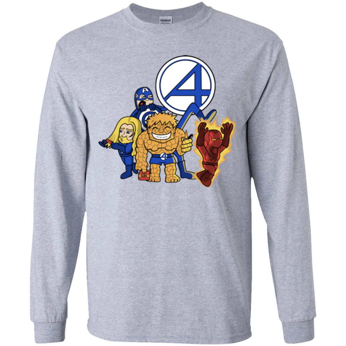 T-Shirts Sport Grey / YS FANTASTIC-A Youth Long Sleeve T-Shirt