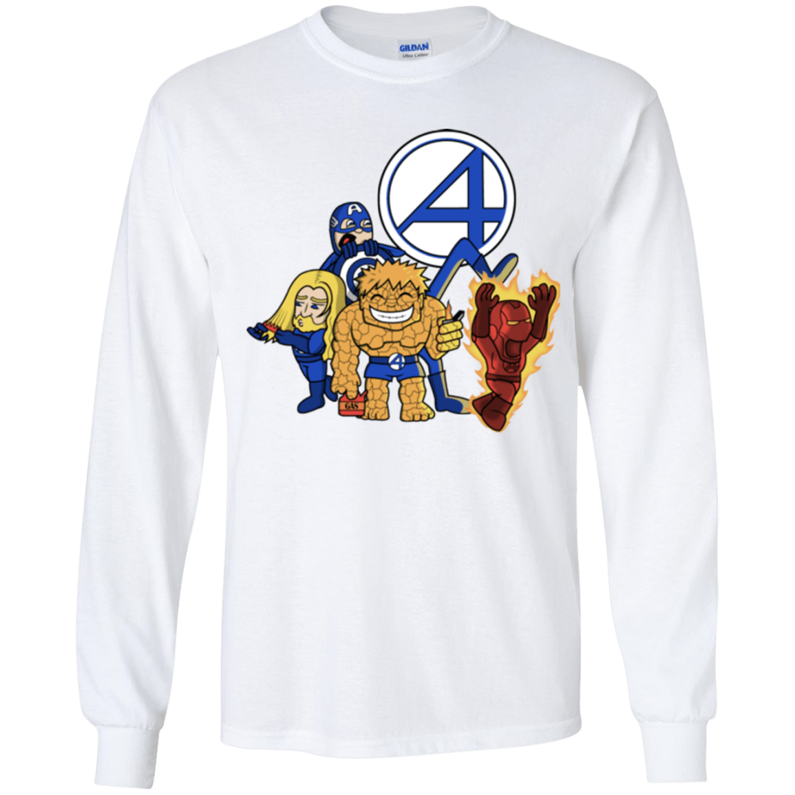 T-Shirts White / YS FANTASTIC-A Youth Long Sleeve T-Shirt