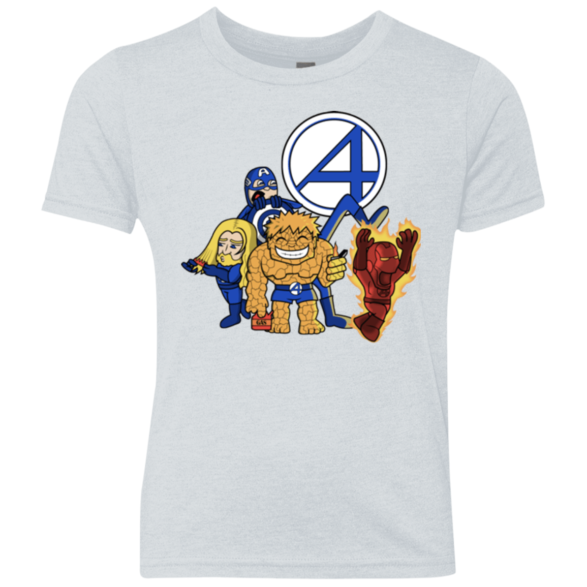 T-Shirts Heather White / YXS FANTASTIC-A Youth Triblend T-Shirt