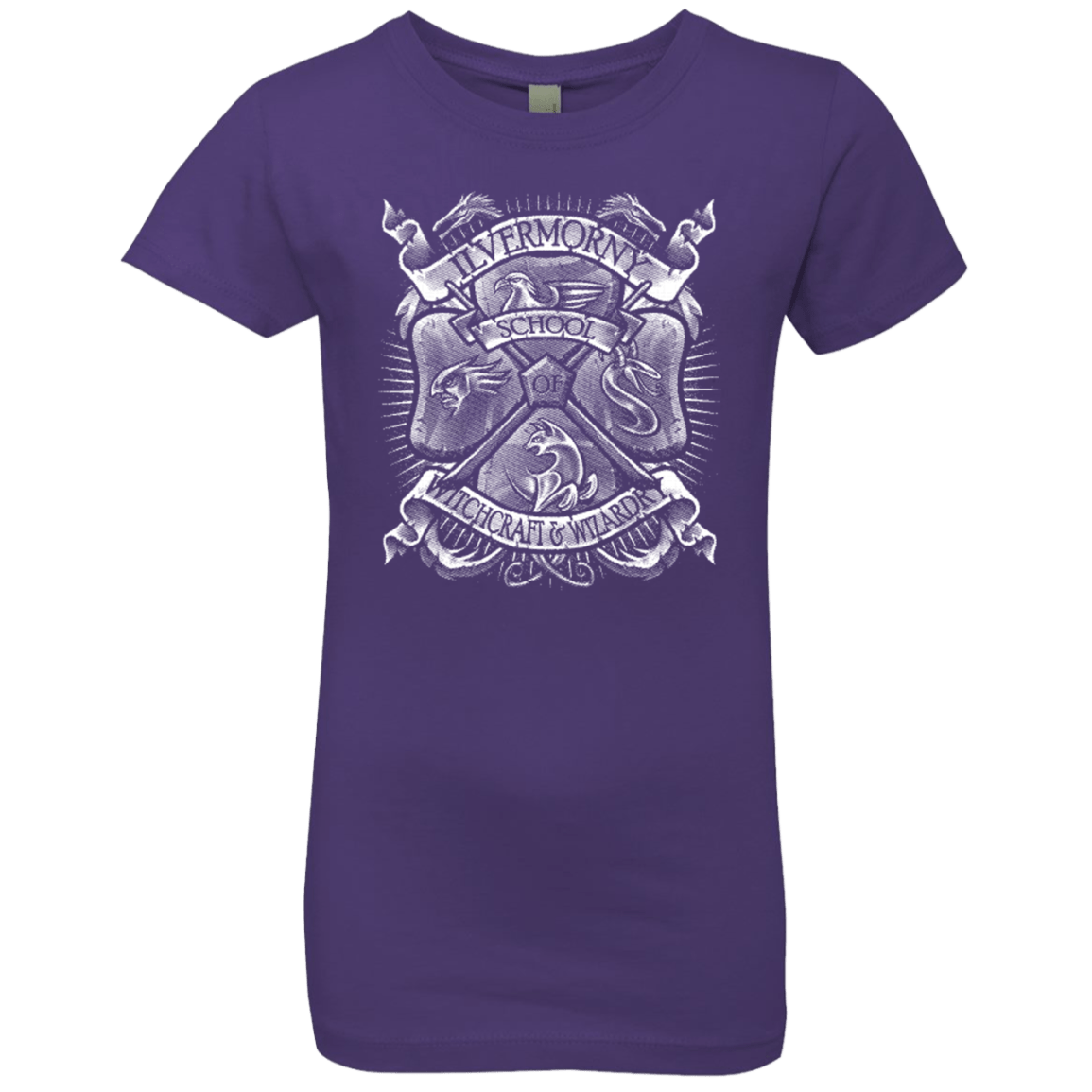 T-Shirts Purple Rush / YXS Fantastic Crest Girls Premium T-Shirt