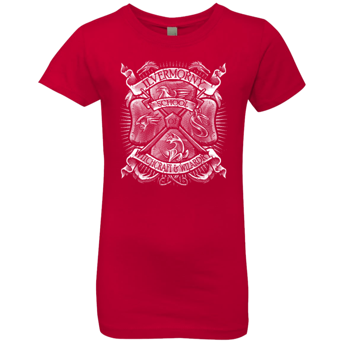 T-Shirts Red / YXS Fantastic Crest Girls Premium T-Shirt