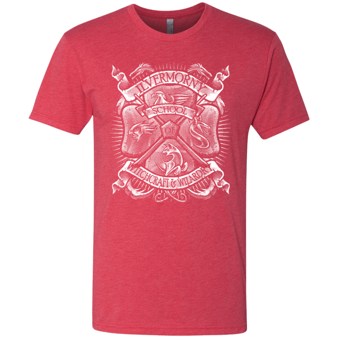 T-Shirts Vintage Red / Small Fantastic Crest Men's Triblend T-Shirt